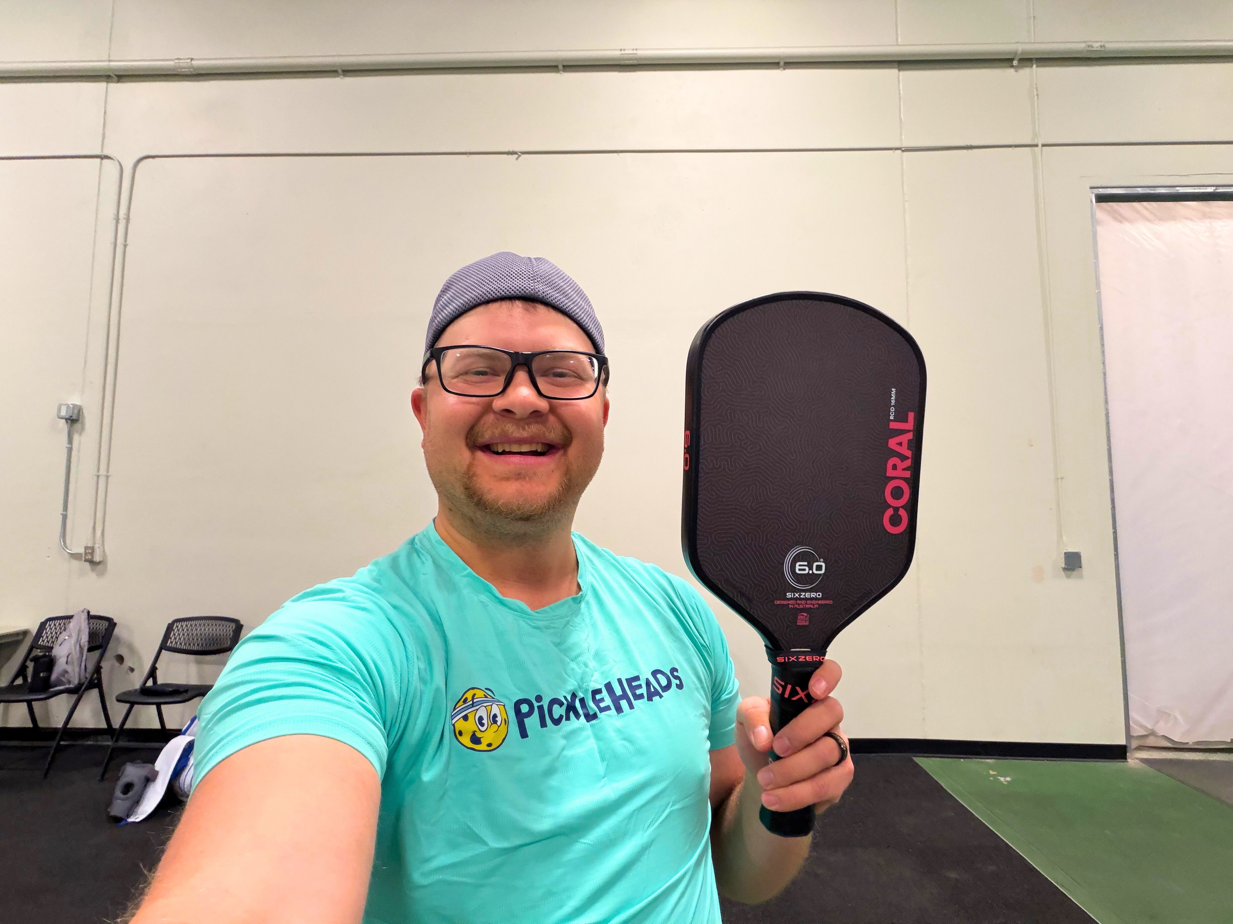 Six Zero Coral – an excellent paddle for intermediate players