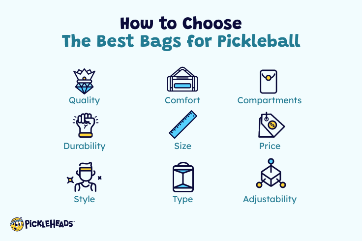 How to Choose The Best Bags for Pickleball - Buying Guide
