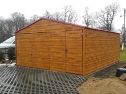 Garaż drewnopodobny 5m x 6m