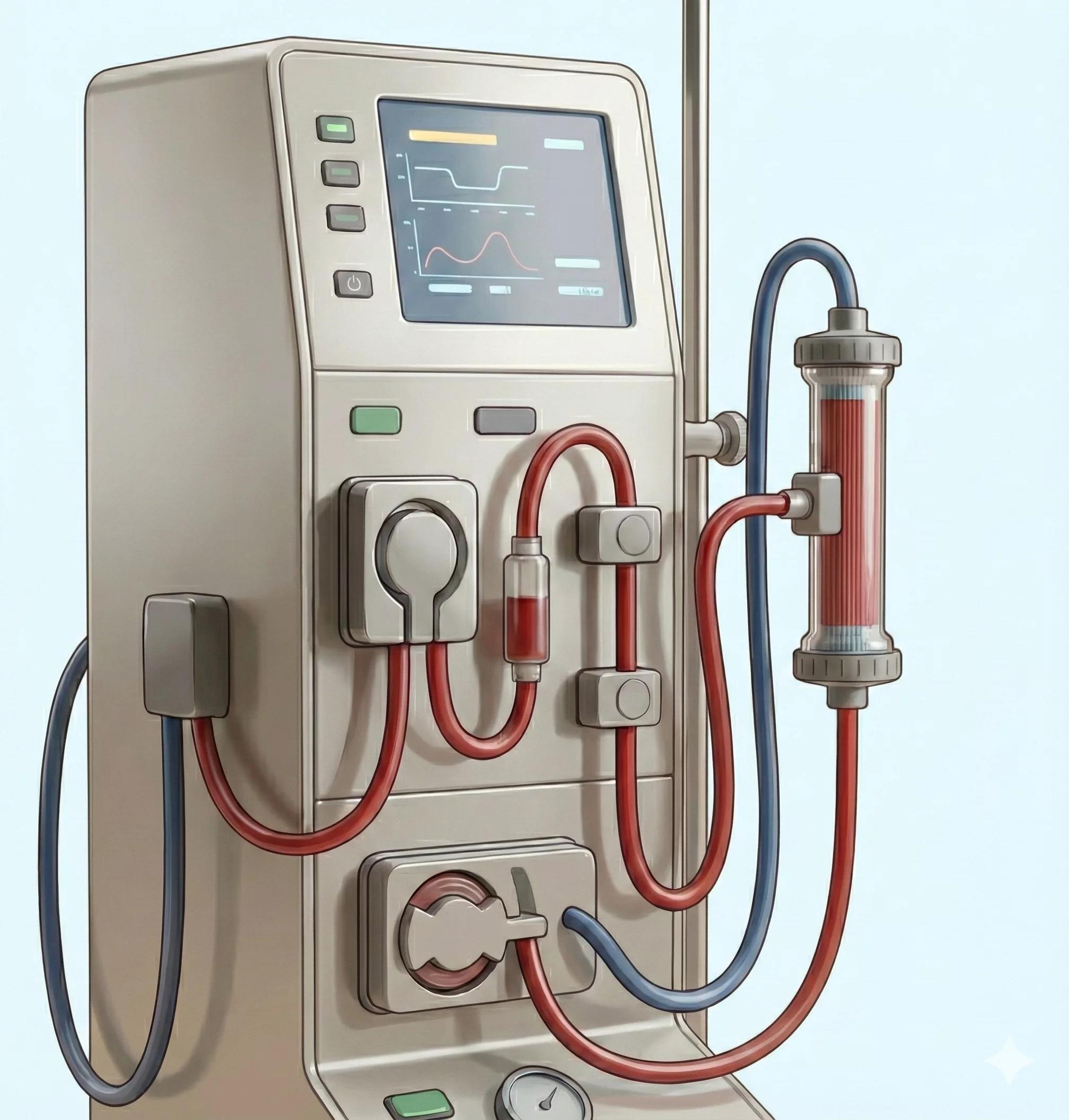 Dialysis machine at Valley Renal Specialists