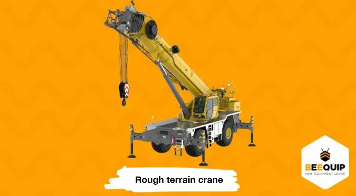 Rough terrain crane