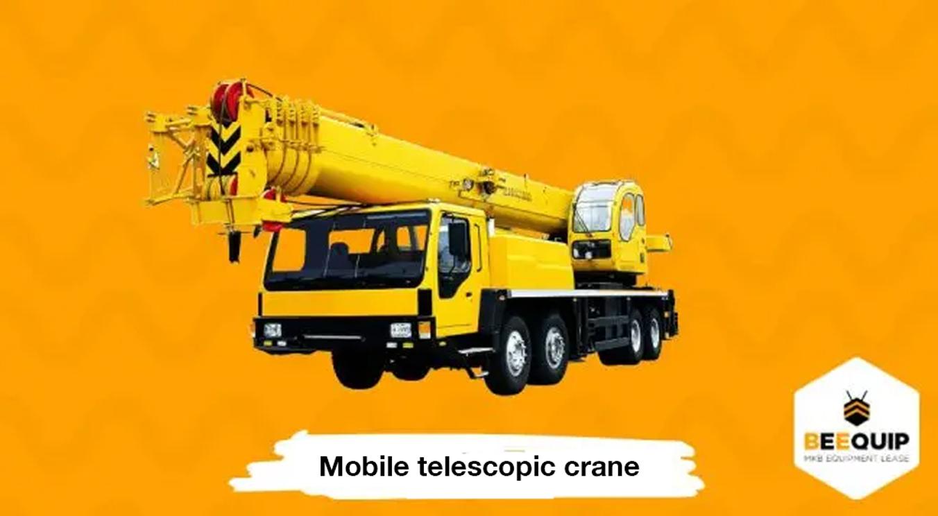 Mobile telescopic crane