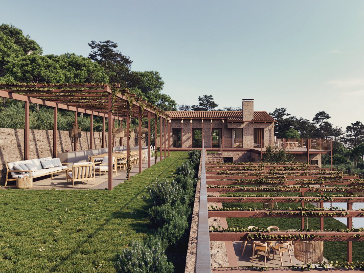 Casa 2208_NordEst Arquitectura_Palau Sator, Spain_Render 01