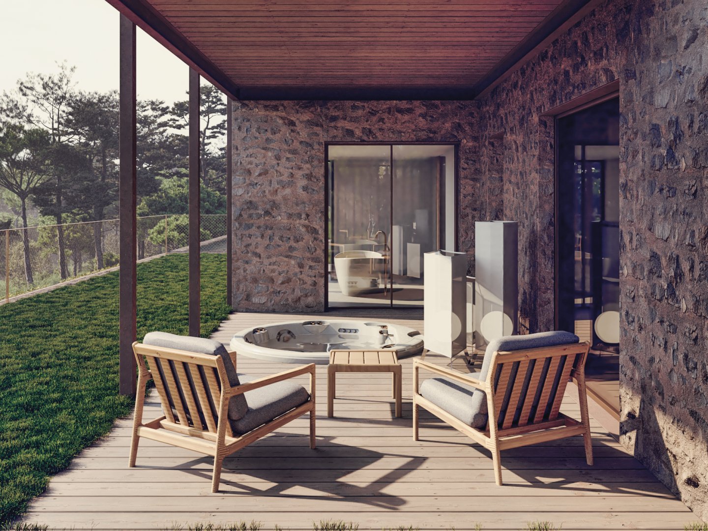 Casa 2208_NordEst Arquitectura_Palau Sator, Spain_Render 04