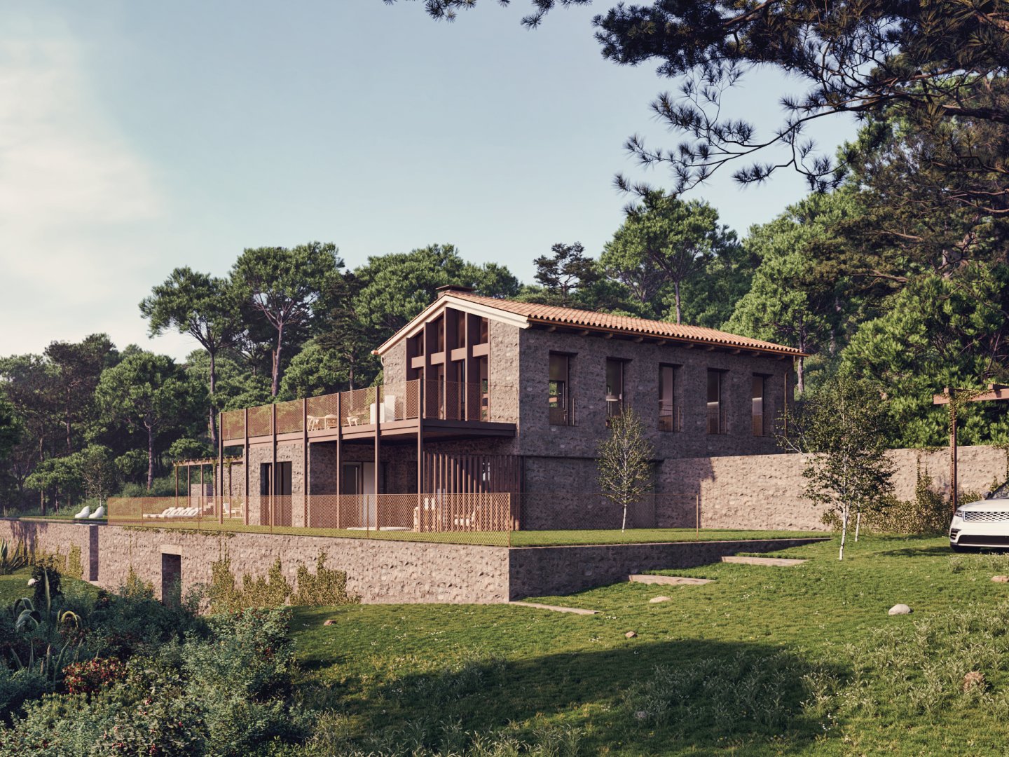 Casa 2208_NordEst Arquitectura_Palau Sator, Spain_Render 02