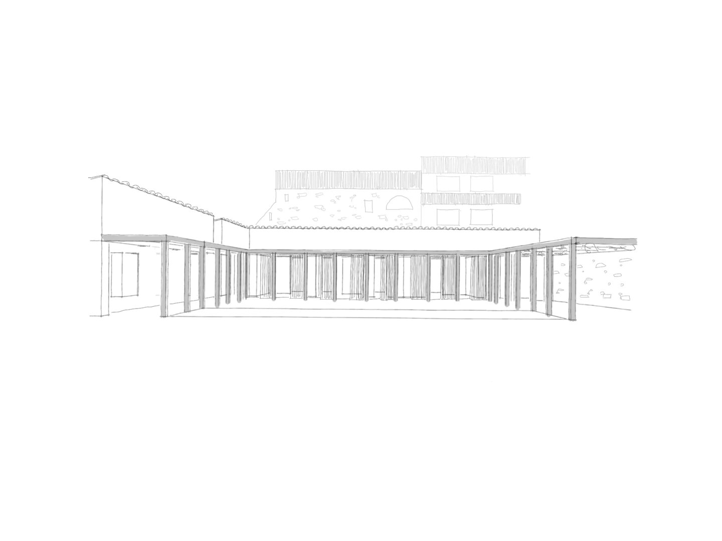 Casa 2359_NordEst Arquitectura_Palau Sator, Spain_croquis2