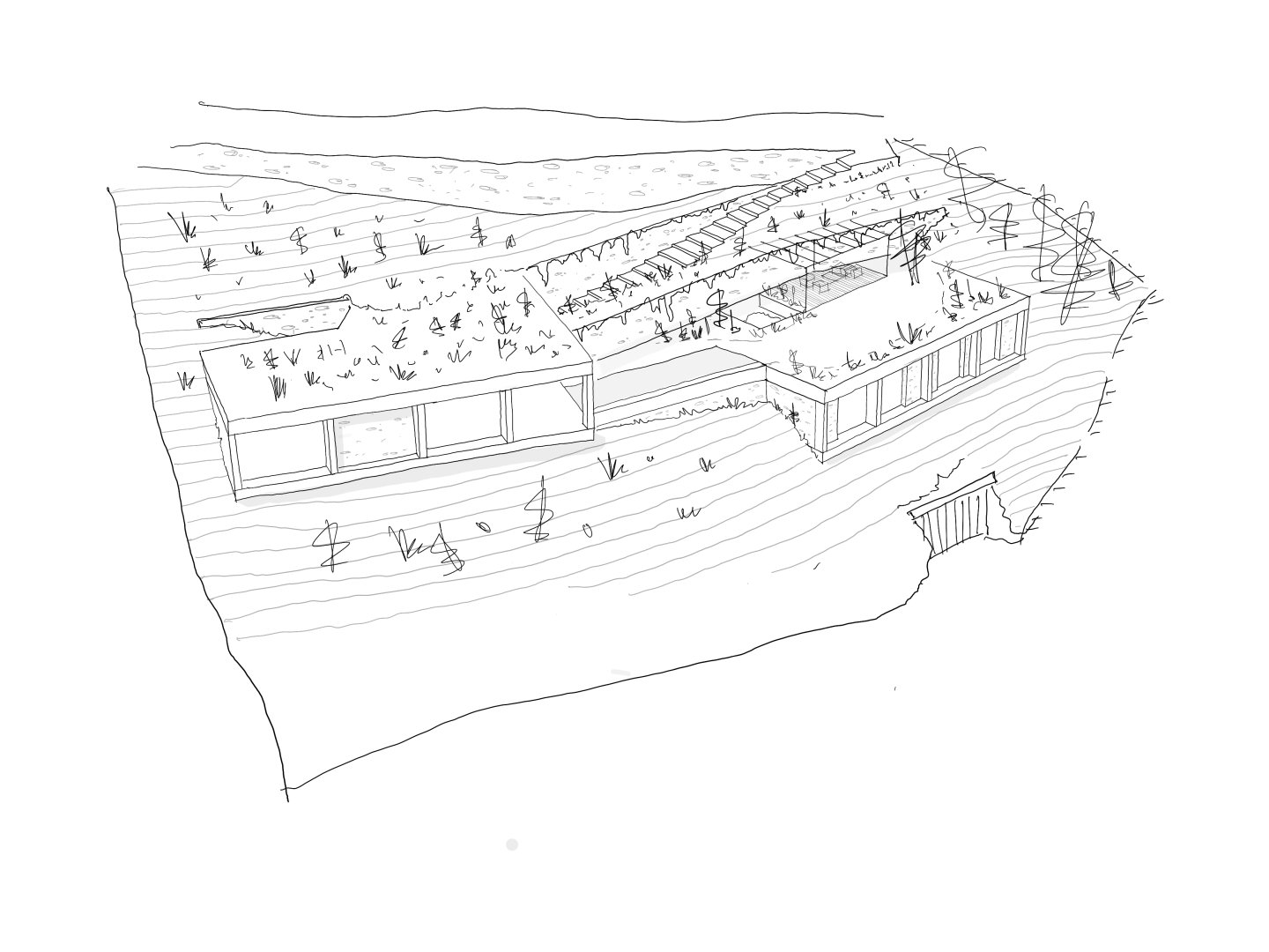 Casa 2462_NordEst Arquitectura_bEGUR, Spain_Croquis 01 copia