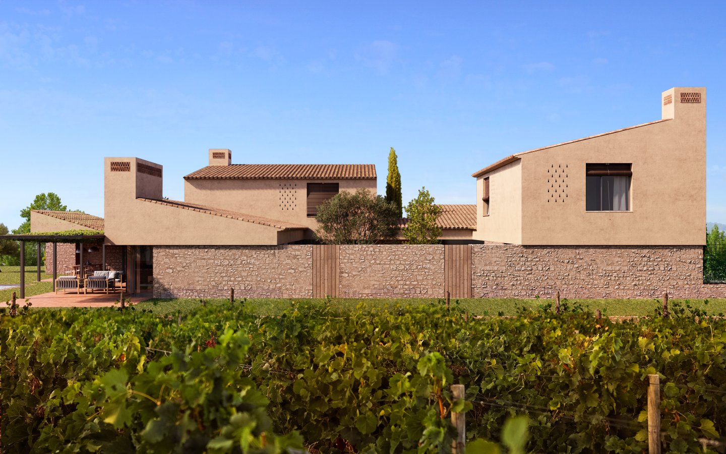 Casa 2329_NordEst Arquitectura_Peratallada, Spain_Render_04