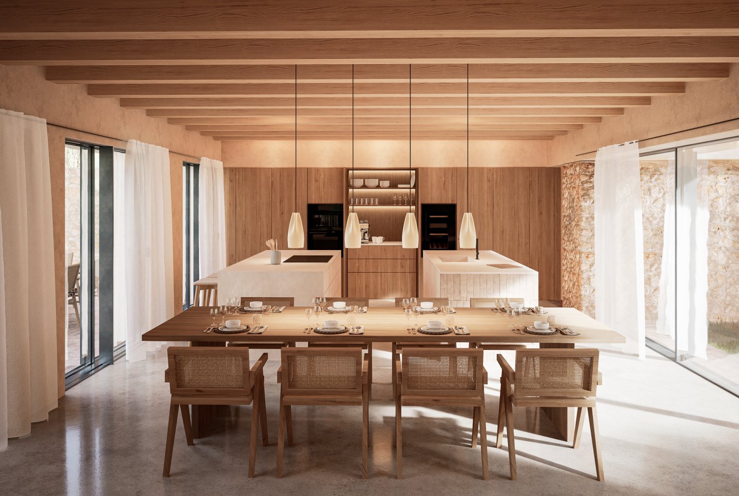 Casa 2329_NordEst Arquitectura_Peratallada, Spain_Render_17