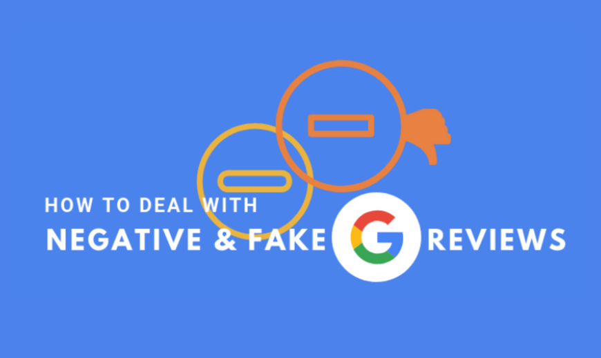 How to handle negative reviews on Google for my business? 