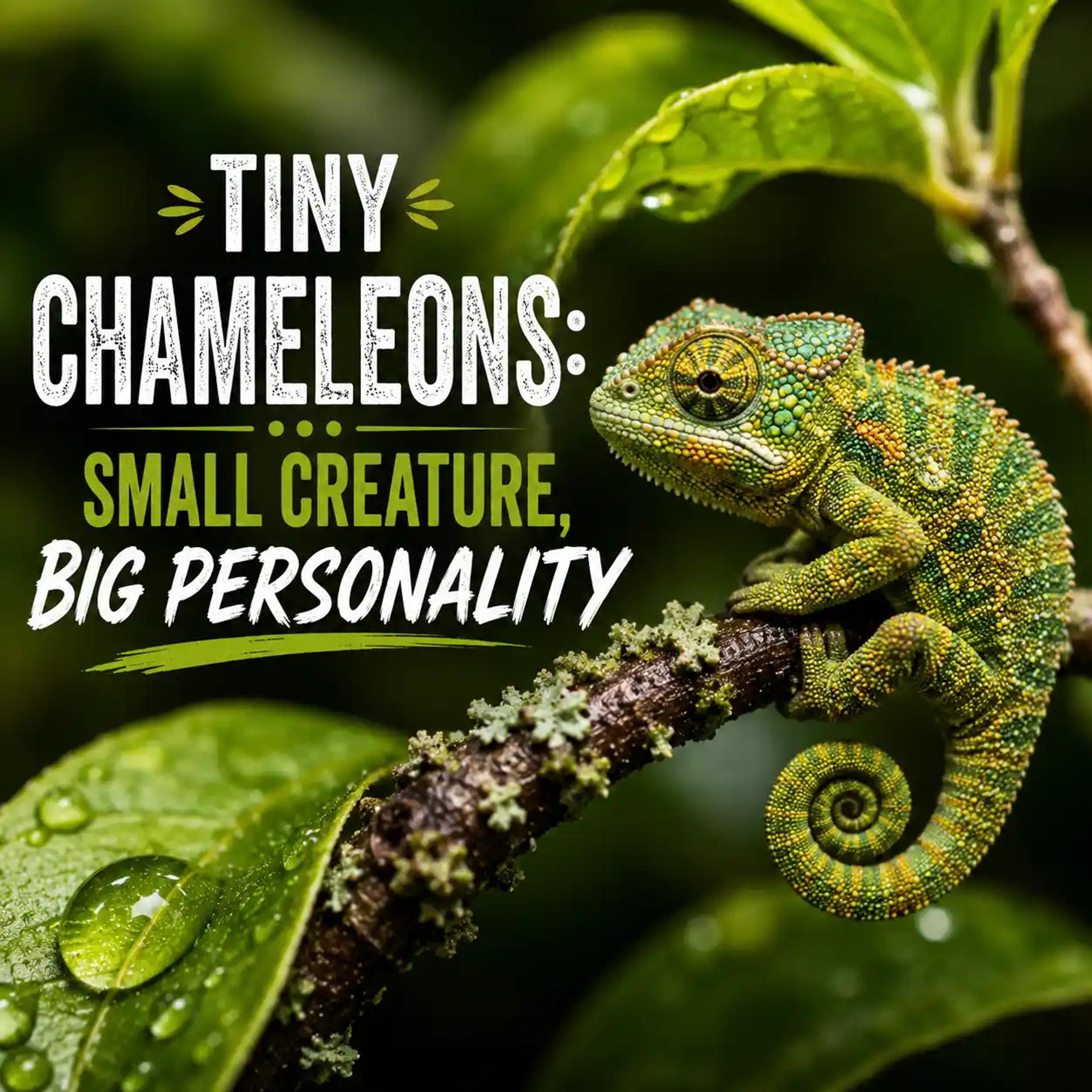 Tiny Chameleons: Small Creature, Big Personality