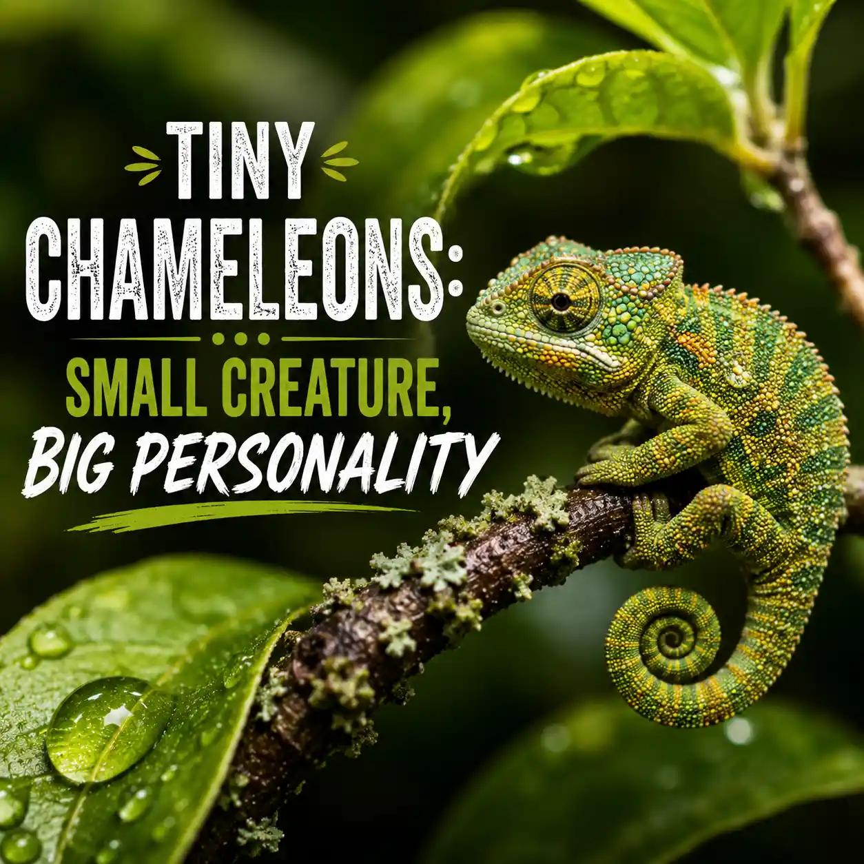 Tiny Chameleons: Small Creature, Big Personality