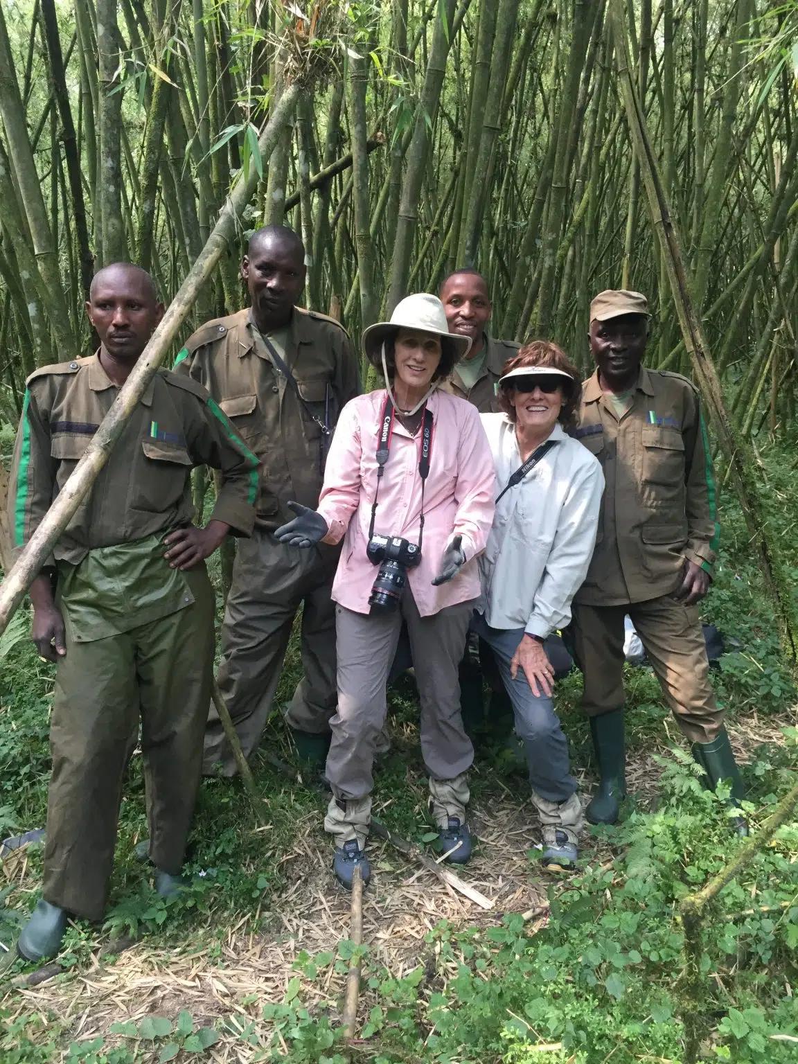 Carol on safaris
