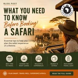 What you need to know Before Booking a Safari