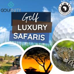 Golfinity and Fairtrade Safaris Tour Desplay