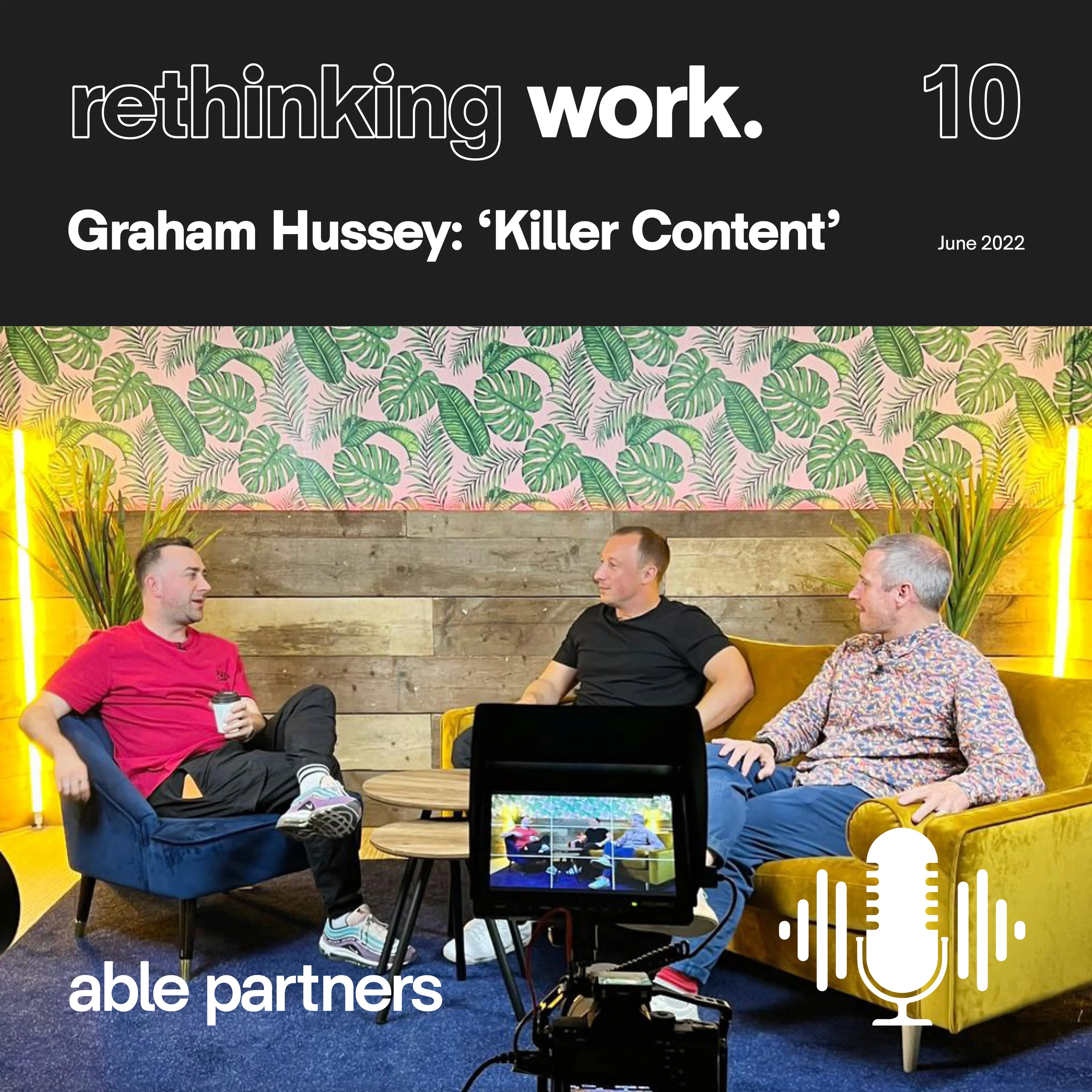 Photograph accompanying "We interview start-up creator Graham Hussey"