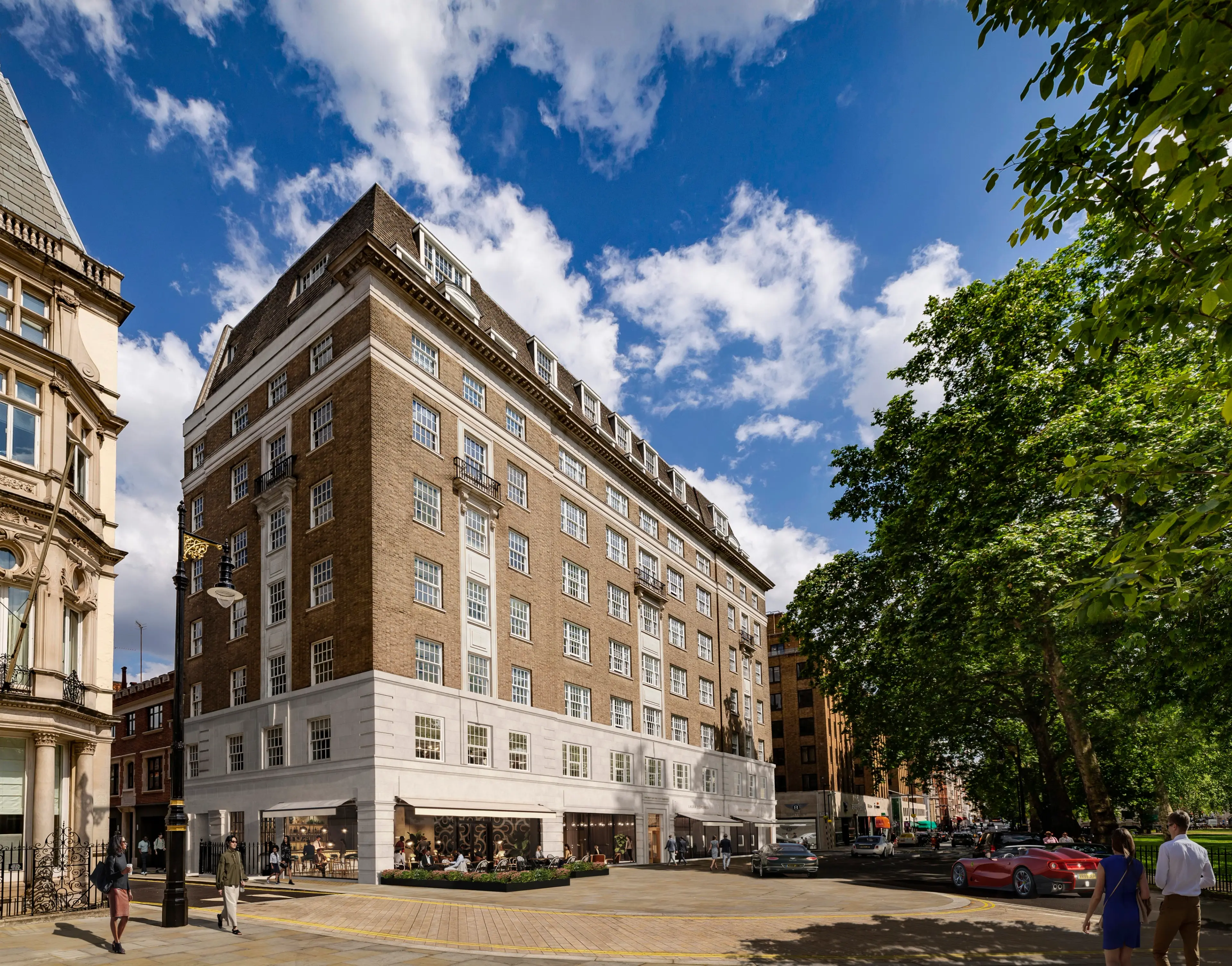 Photograph of the 20 Berkeley Square project