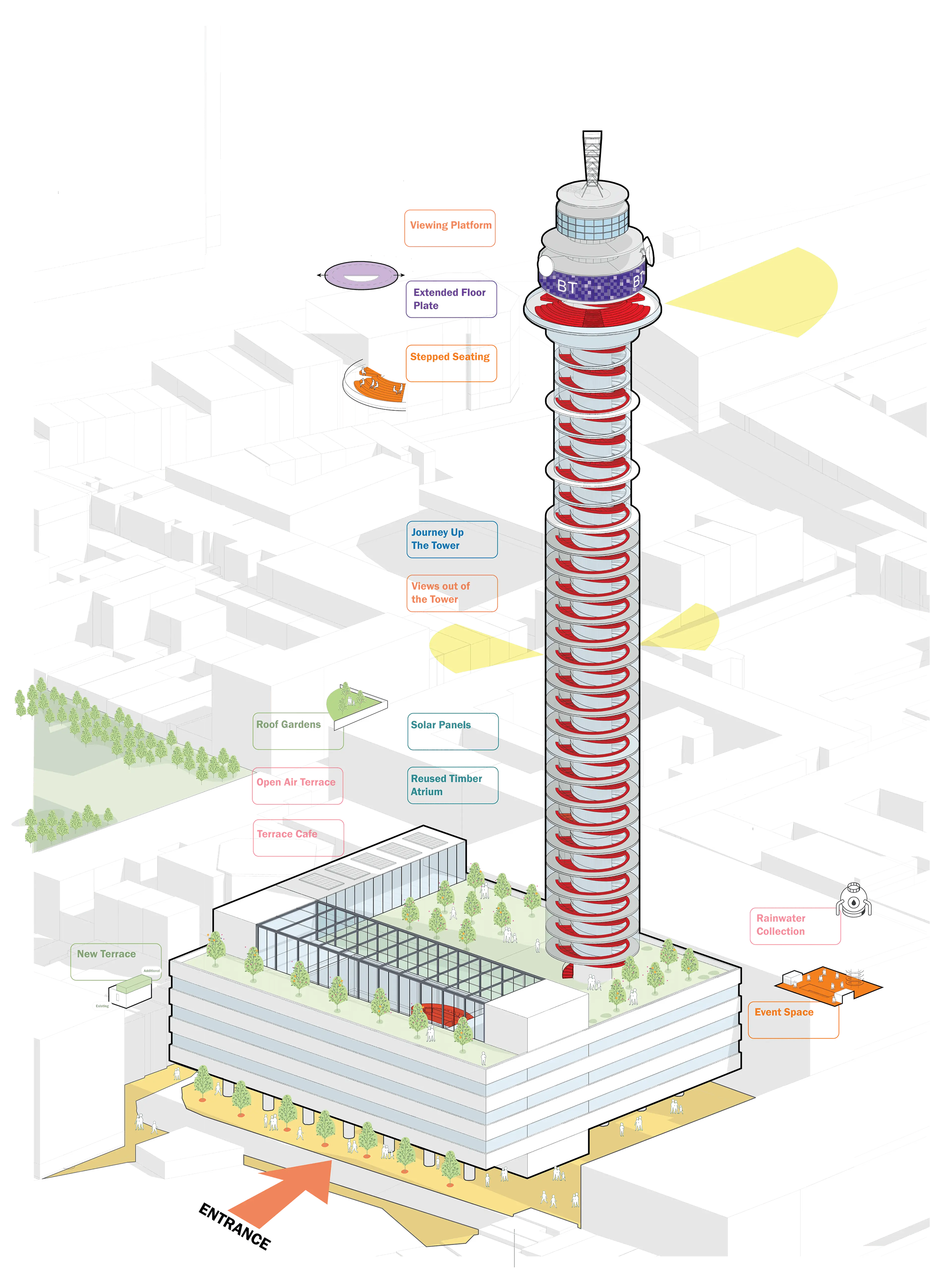 Photograph 3 of the BT Tower Redux project