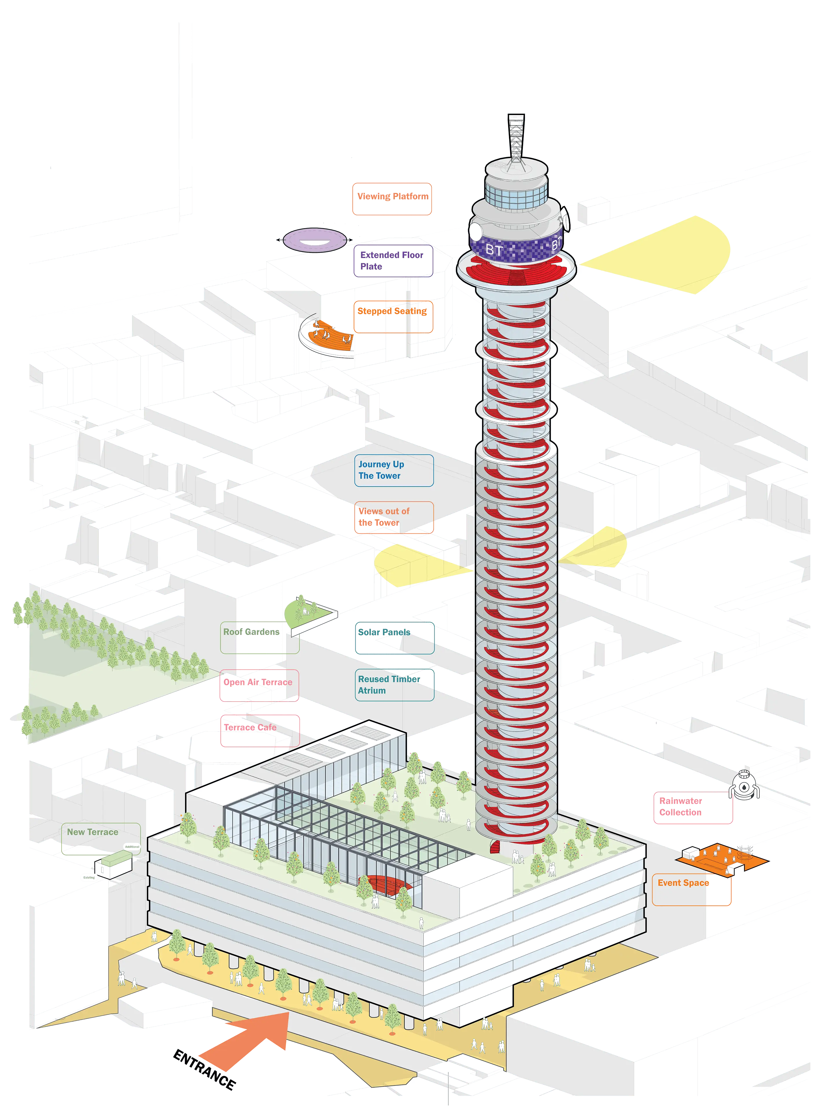Photograph 3 of the BT Tower Redux project