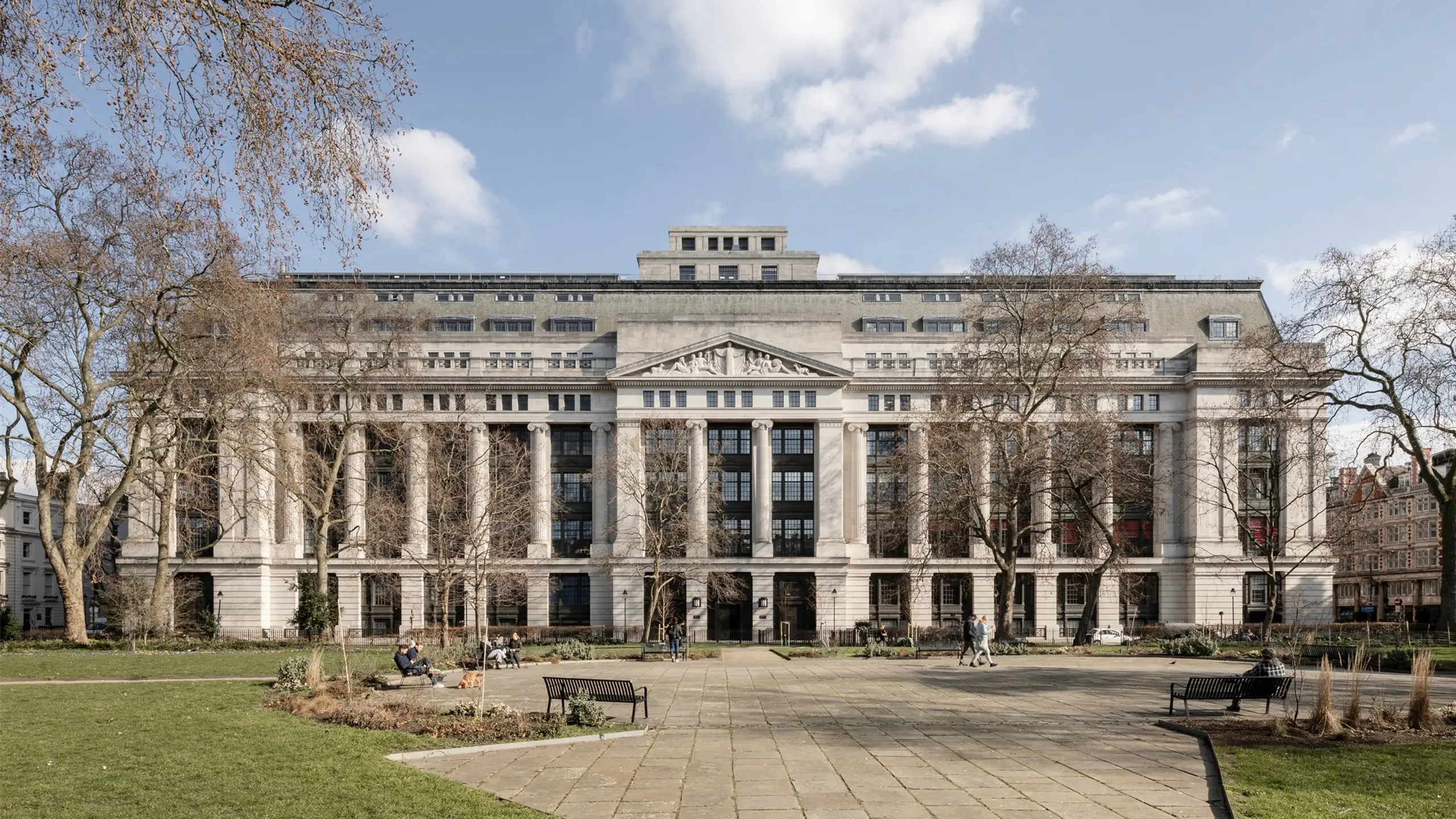 Photograph of the Victoria House project