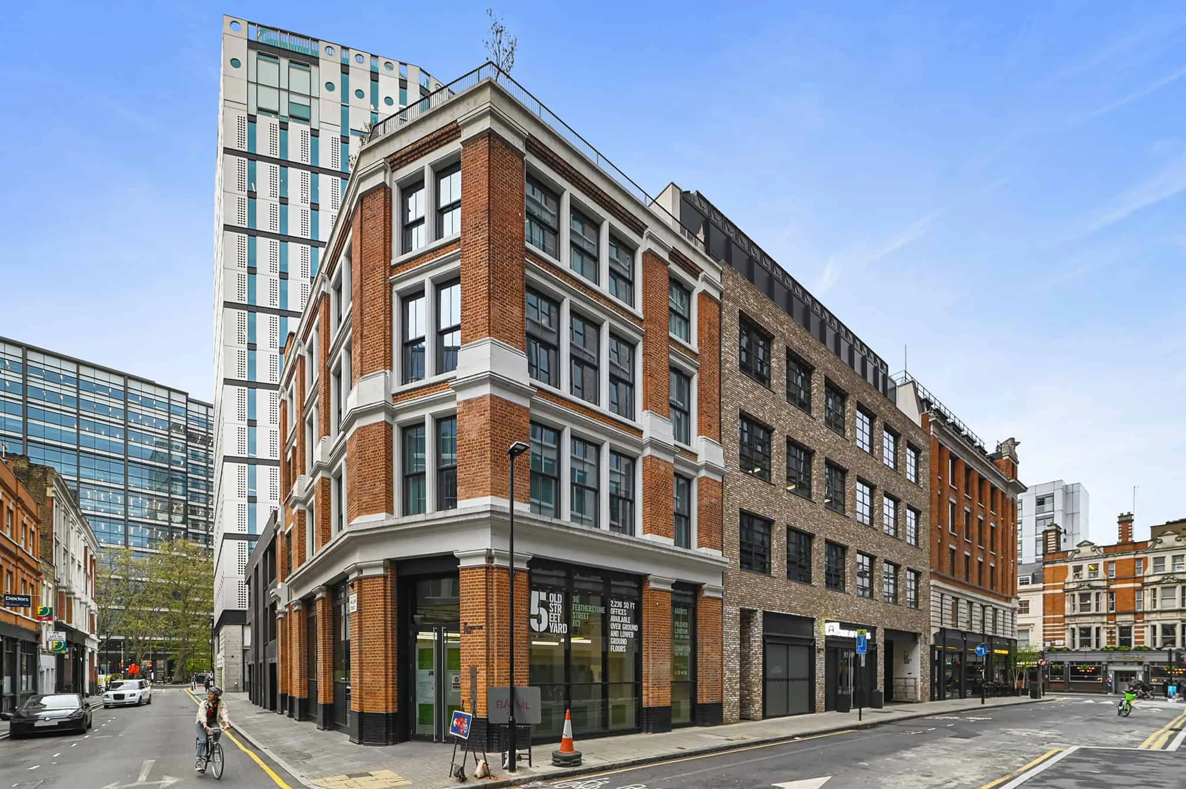 Photograph of the Old Street Yard project