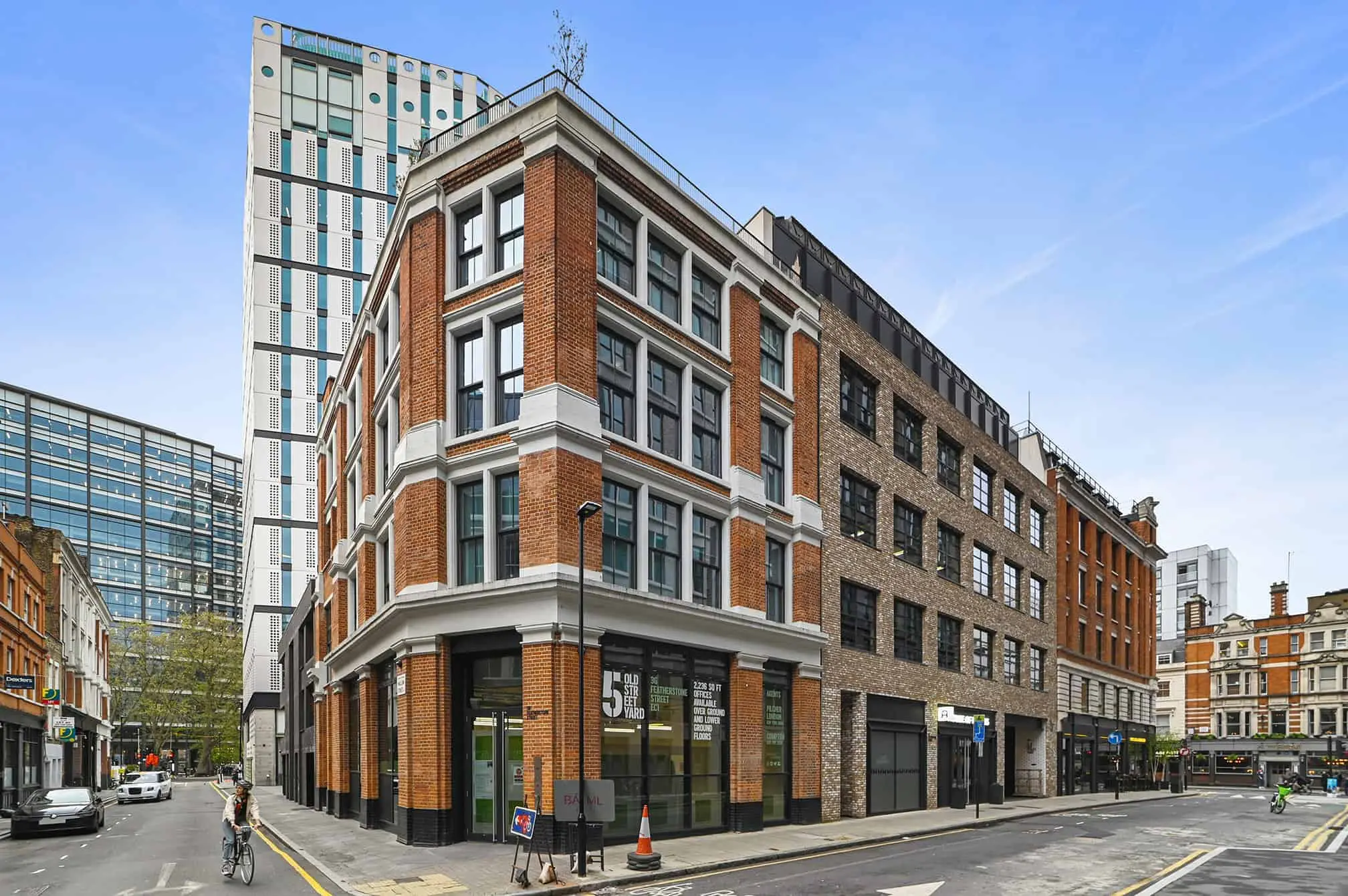 Photograph of the Old Street Yard project