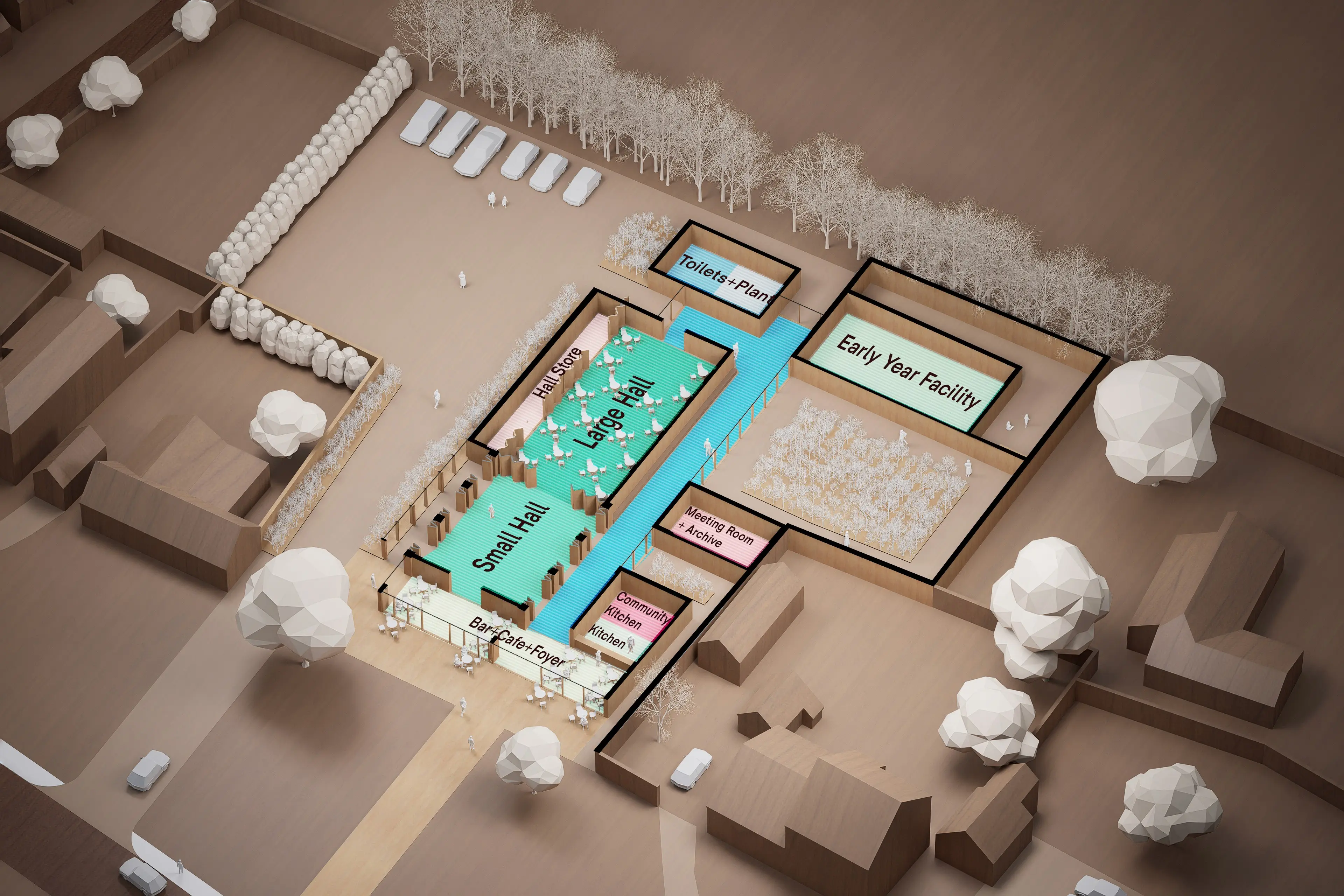 Photograph 2 of the Barrington Village Hall project