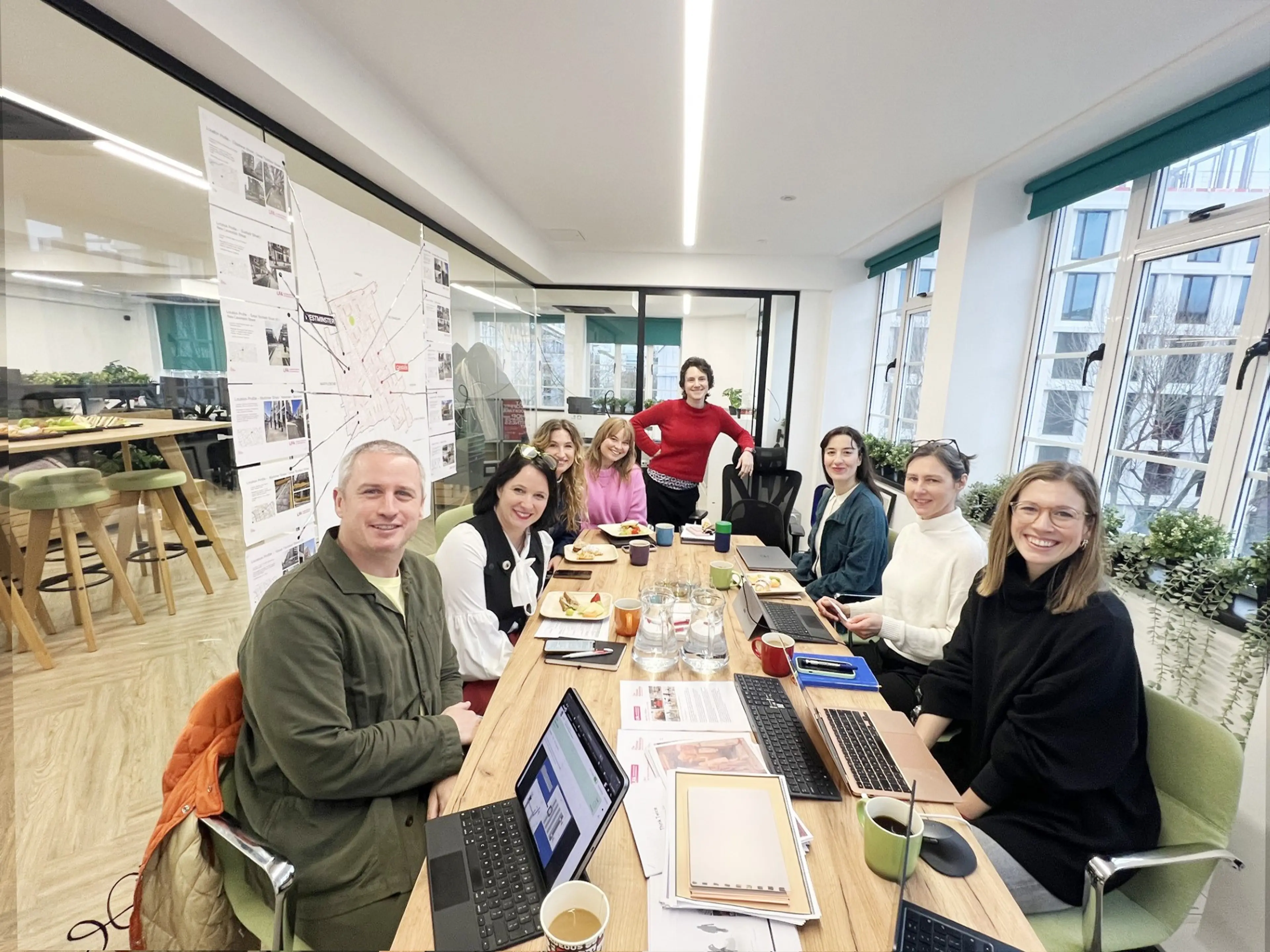 Photograph accompanying "Celebrating Innovation: Fitz Sitz Design Competition Judging"