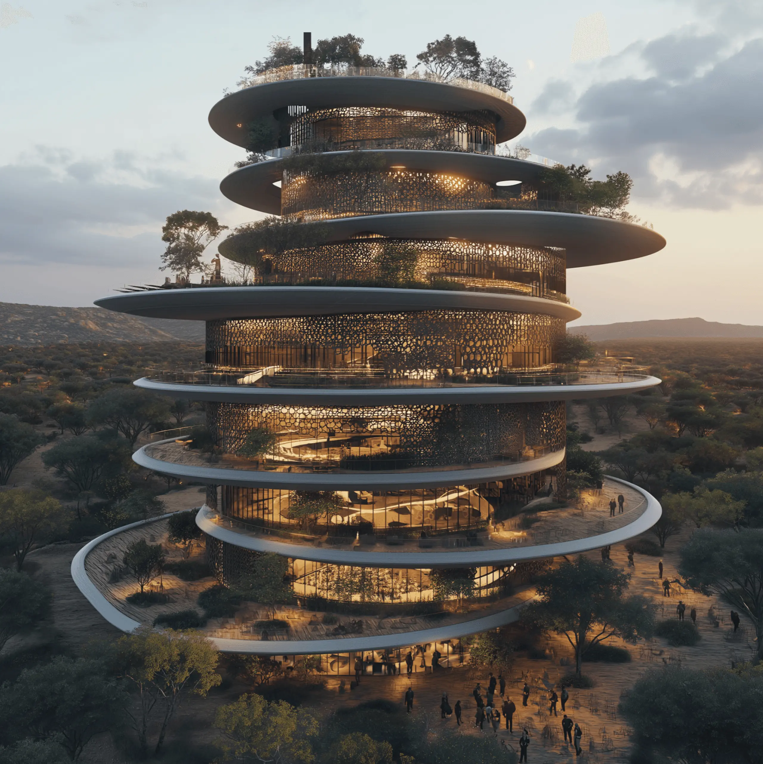 Photograph of the Appolonia Film Campus project