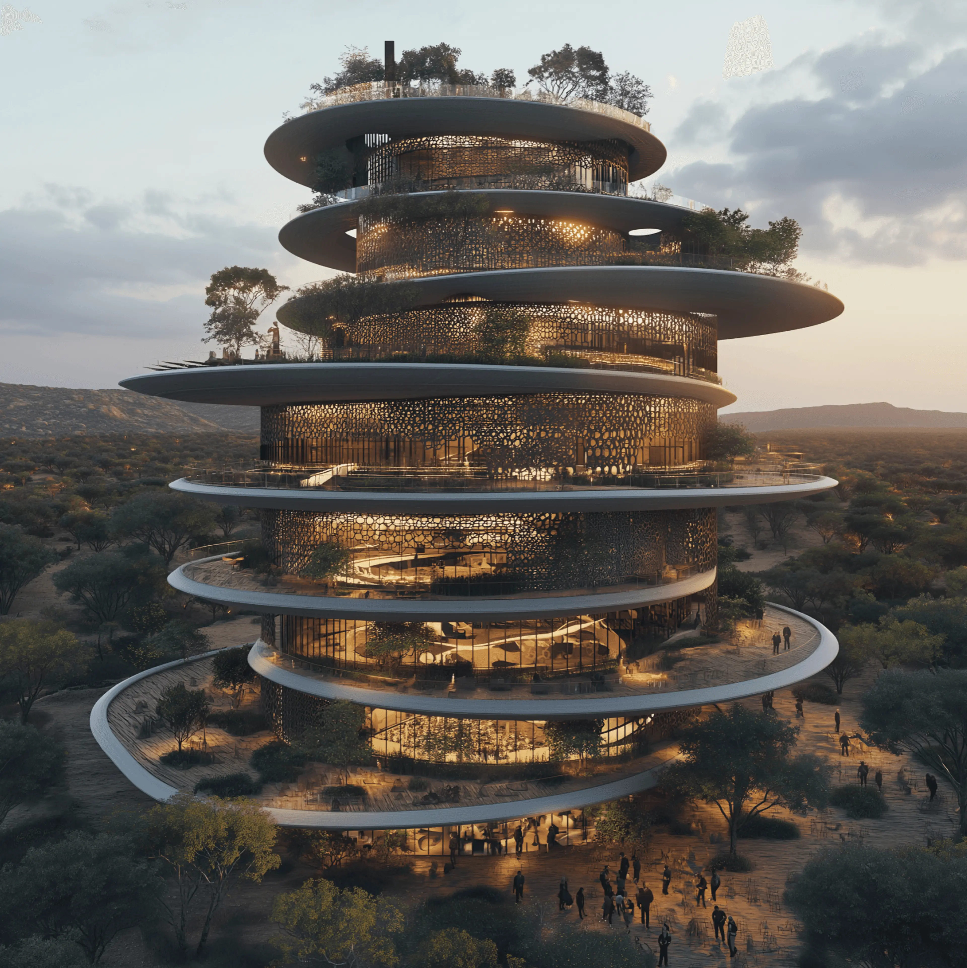 Photograph of the Appolonia Film Campus project