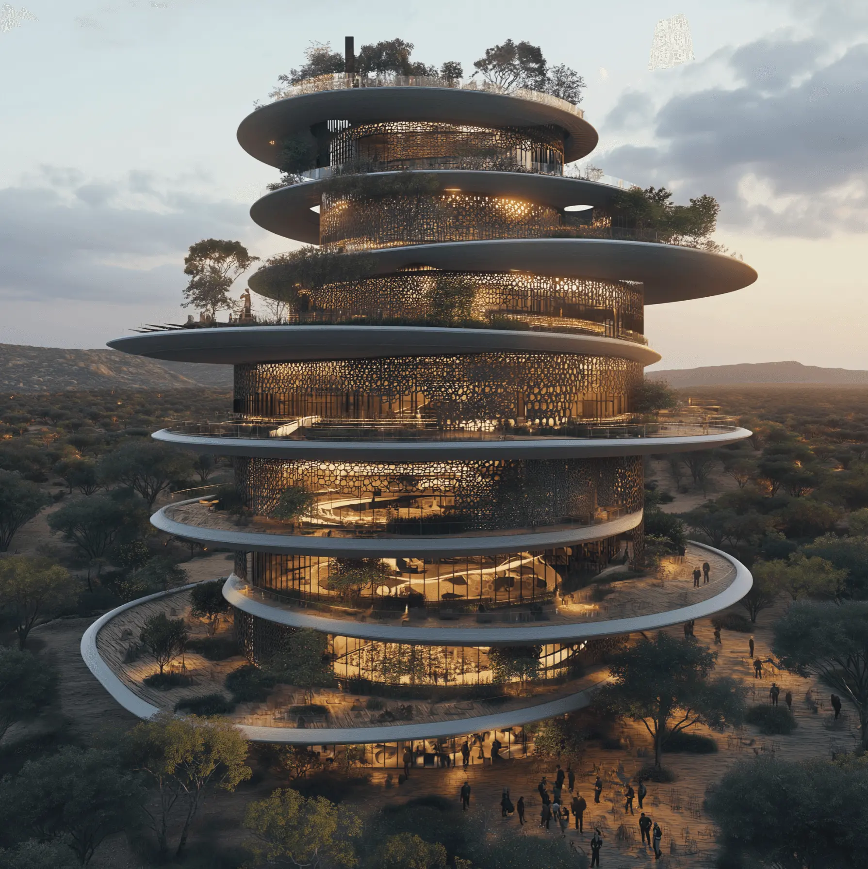 Photograph of the Appolonia Film Campus project