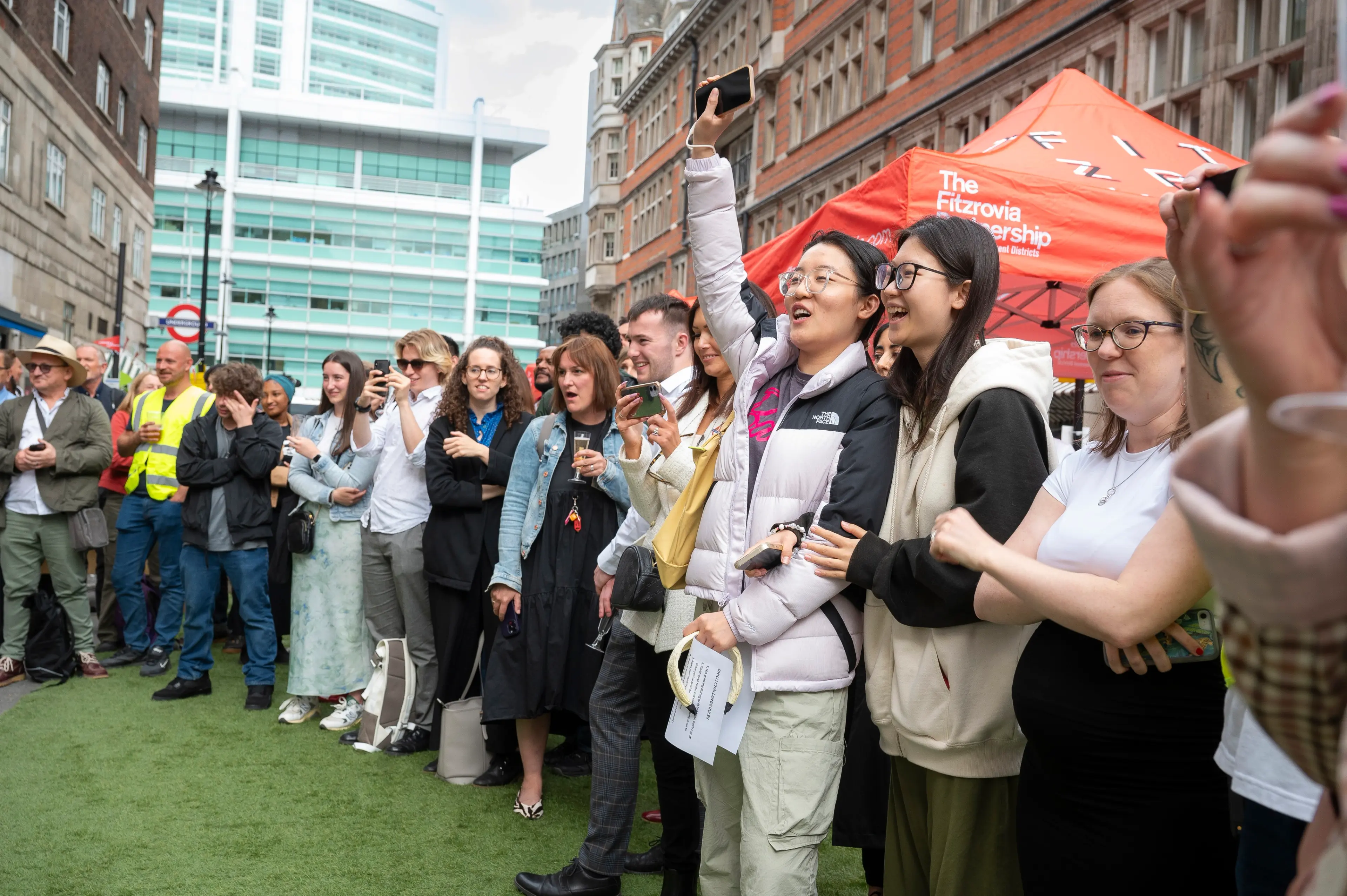 Photograph accompanying "Launch of London Festival of Architecture"