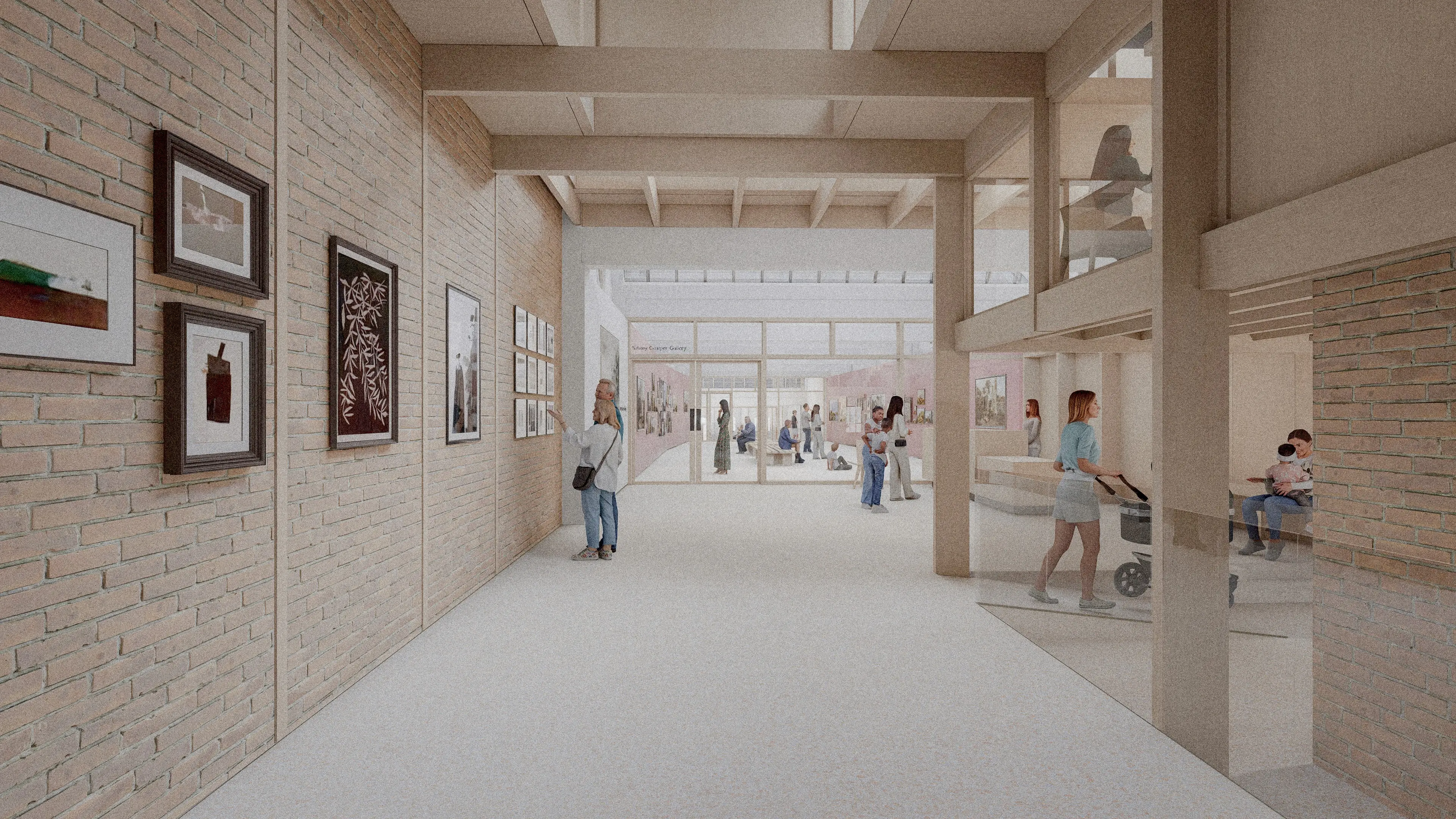 Photograph of the Sidney Cooper Gallery project