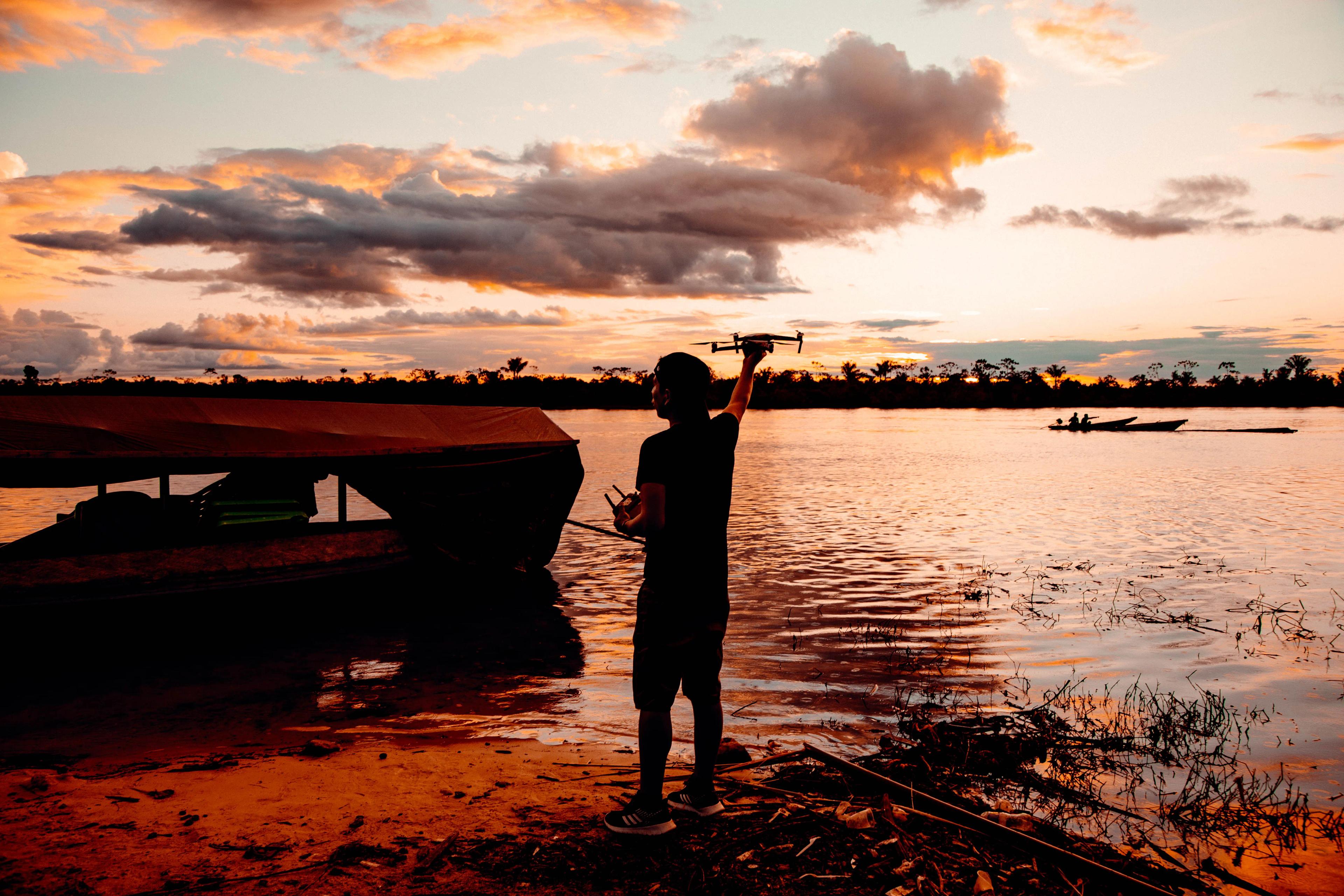 Production in the Background