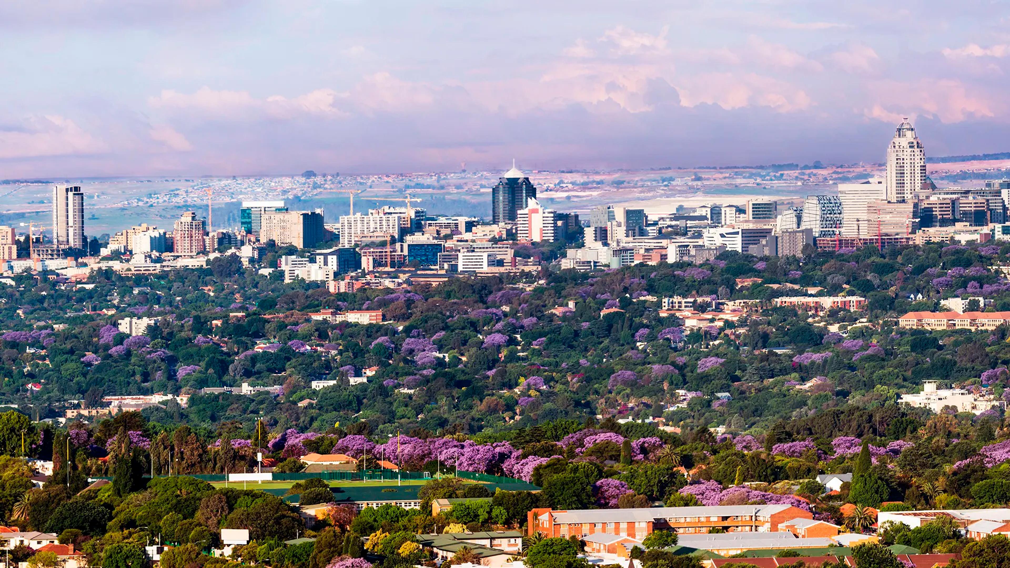 ARRIVAL IN JOHANNESBURG