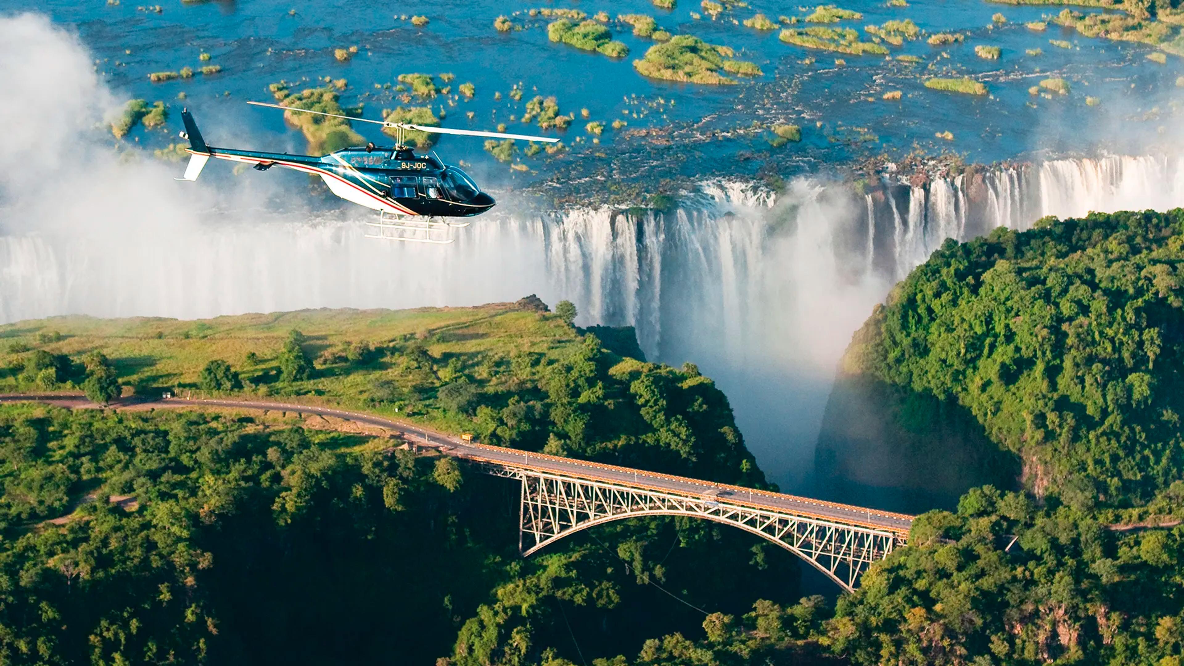 DEPARTURE FROM VICTORIA FALLS