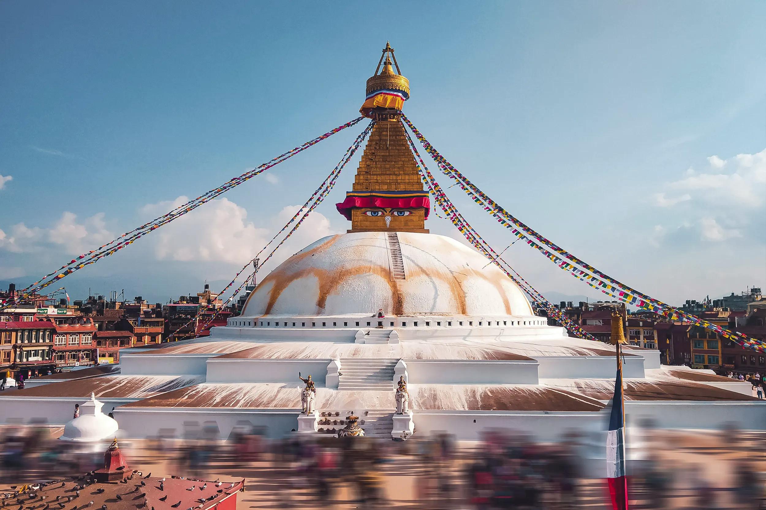 KATHMANDU DURBAR SQUARE AND SWAYAMBHUNATH