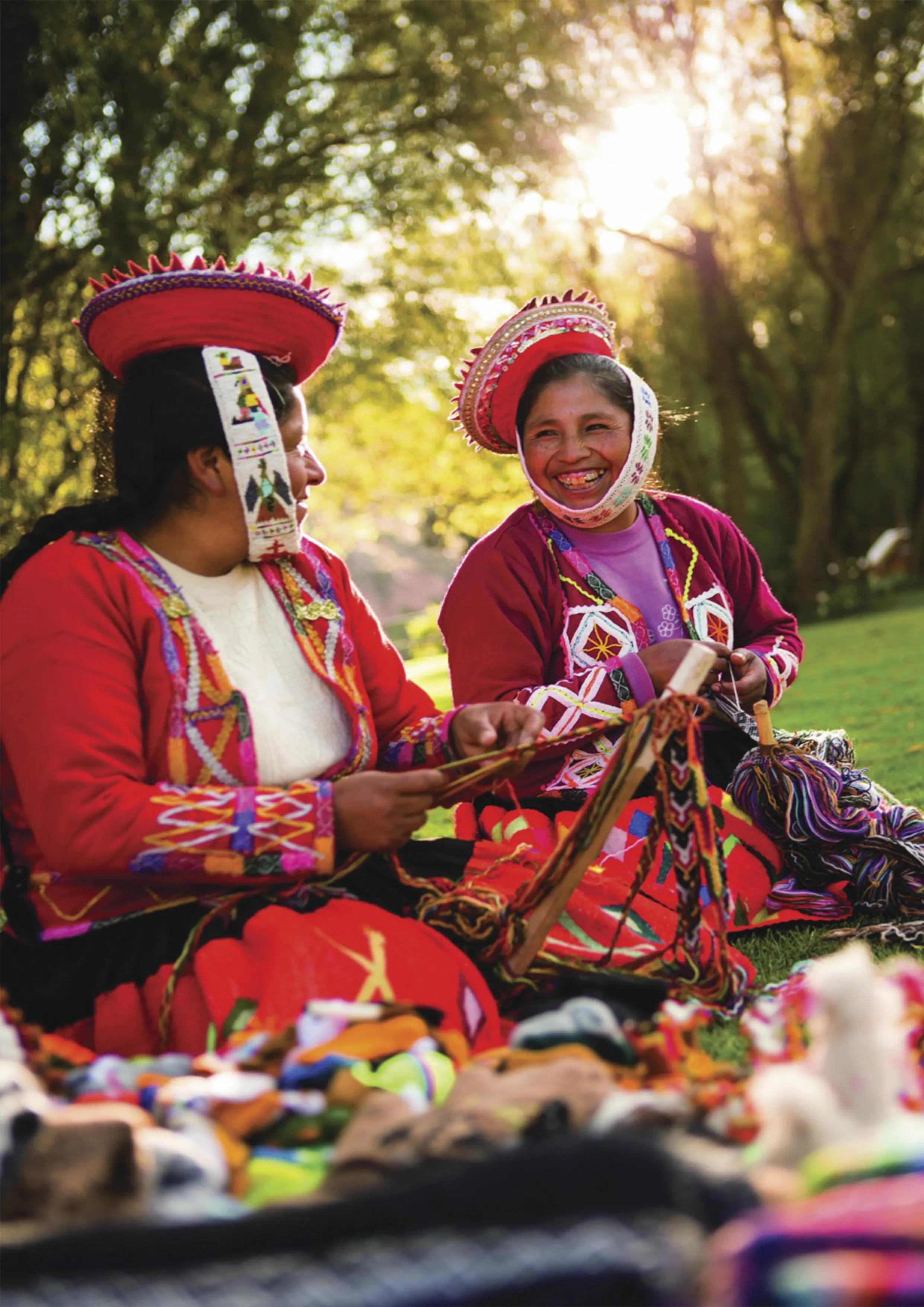 Welcome to Peru. Your journey begins here.