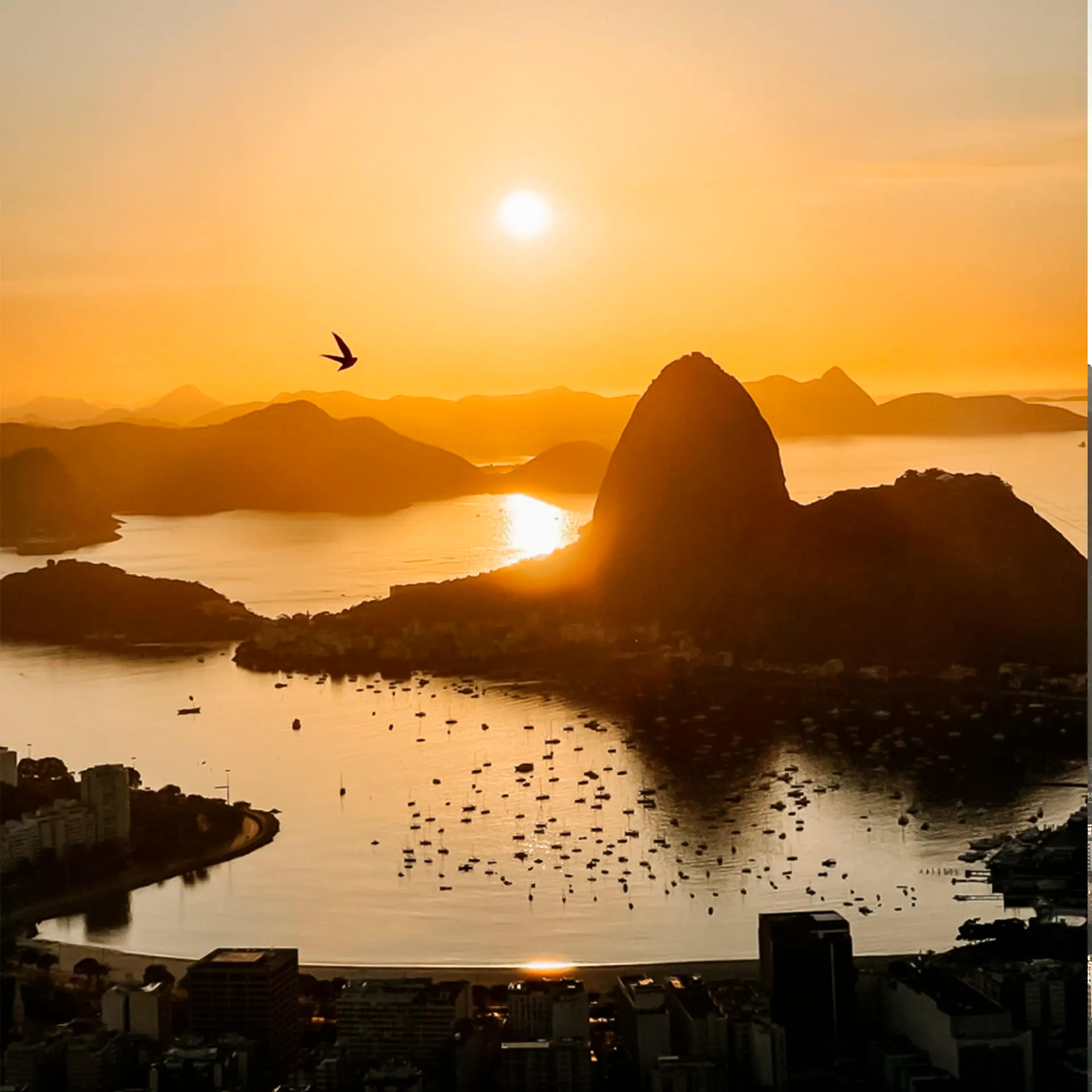 ARRIVAL IN RIO DE JANEIRO AND SUNSET SAILING