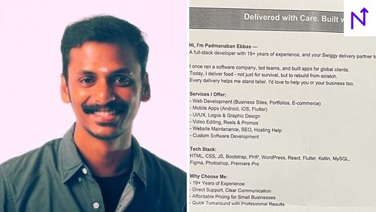 Former Software Entrepreneur Delivers Food, Aims to Rebuild Business