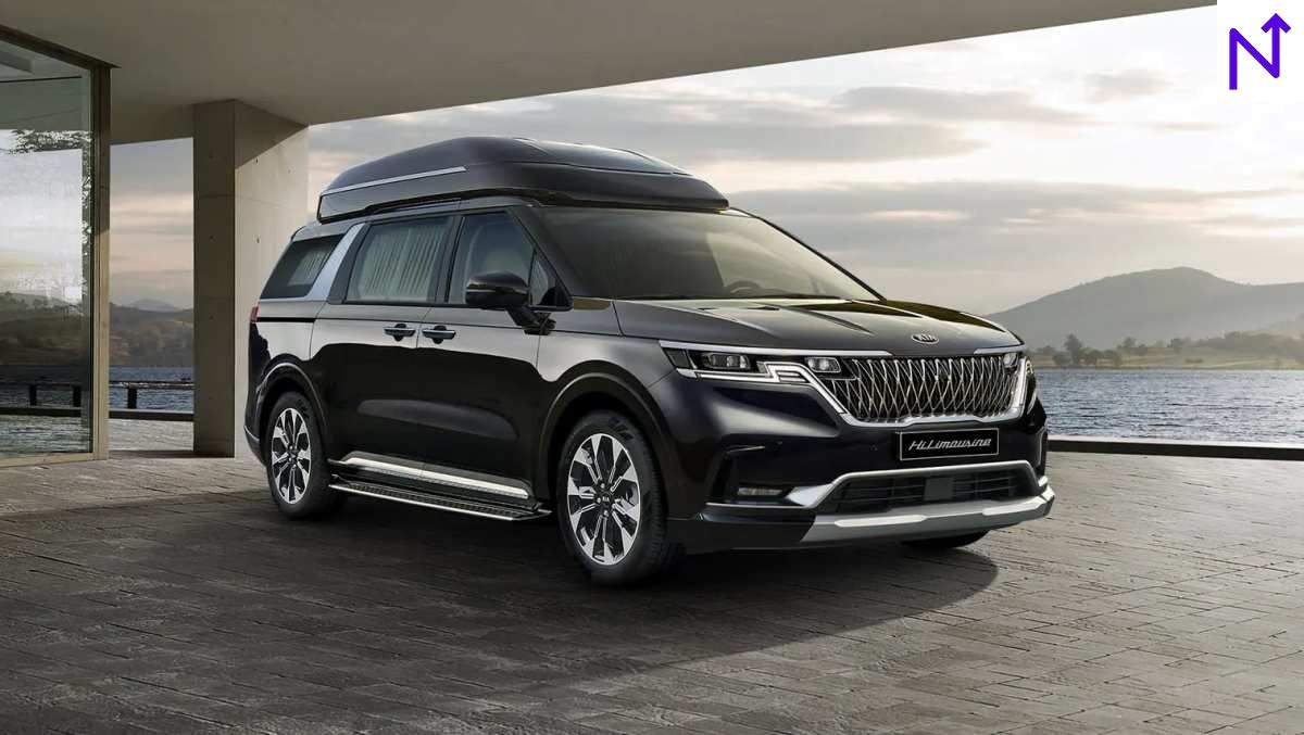 Luxurious Kia Carnival Hi Limousine Showcased at Bharat Mobility Global Expo 2025