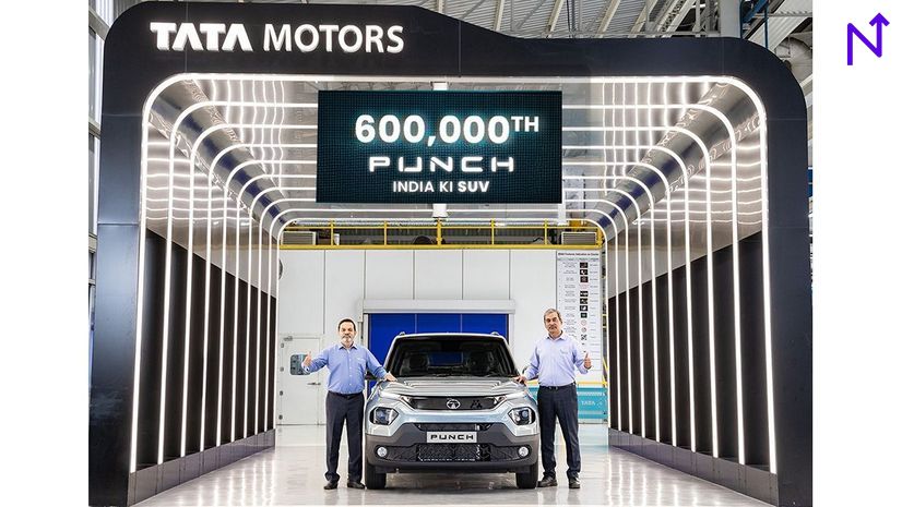 Tata Punch Hits 6 Lakh Milestone : Fastest Selling SUV