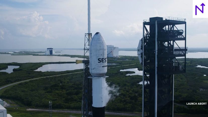 SpaceX Aborts Satellite Launch 11 seconds before liftoff