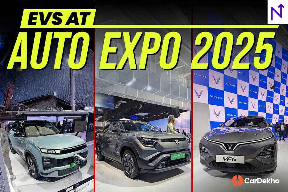 Top EVs Showcased at 2025 Auto Expo   