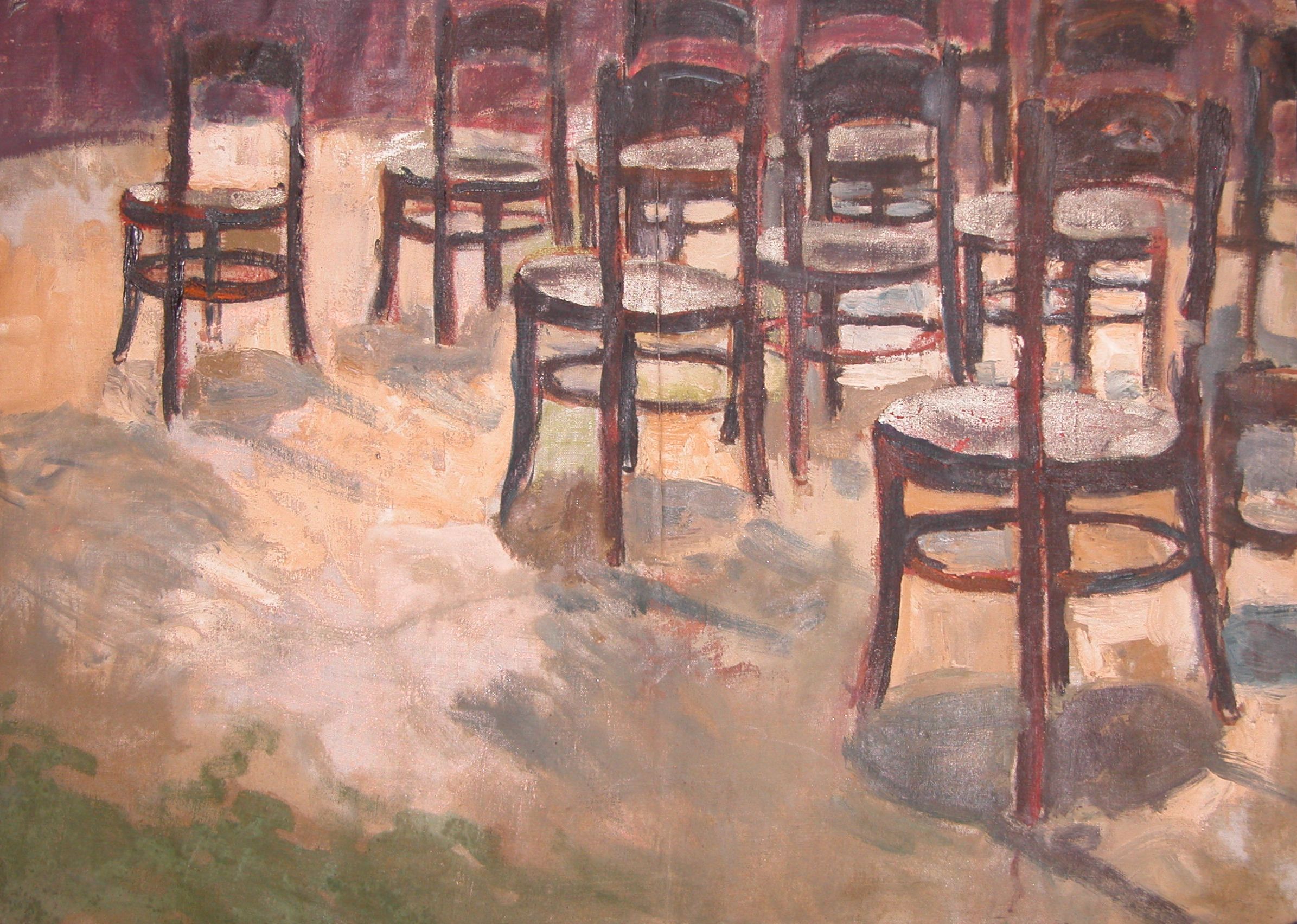 Empty chairs