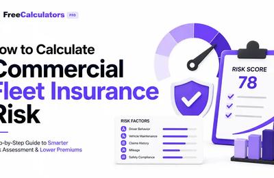 How to calculate commercial fleet insurance risk