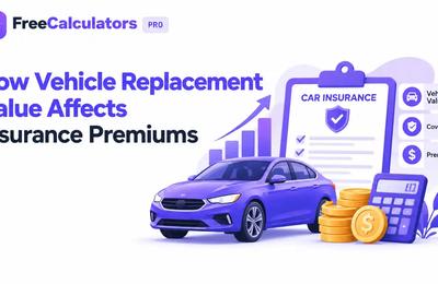 How Vehicle Replacement Value Affects Insurance Premiums