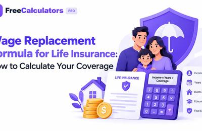 Wage Replacement Formula for Life Insurance: How to Calculate Your Coverage