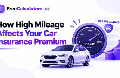 How High Mileage Affects Your Car Insurance Premium