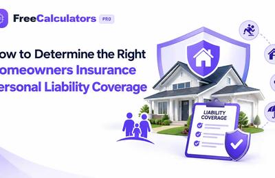 How to Determine the Right Homeowners Insurance Personal Liability Coverage
